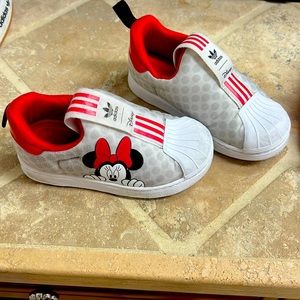 Adidas Superstar Minnie Mouse Shoes Toddler size 9